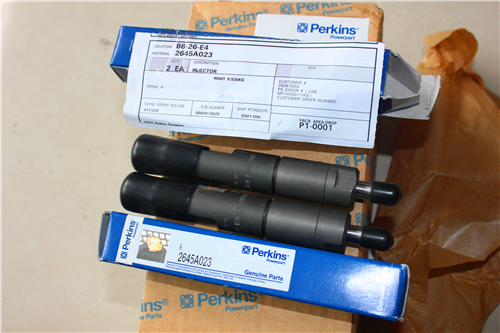 珀金斯卡特彼勒柴油機(jī)配件銷售K645AF03噴油器、2643 H080燃油泵